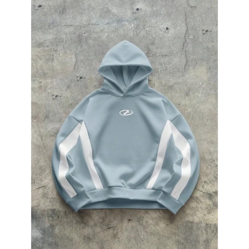 Oversized Hooded Sweatshirt With 3D Print Design Streetwear Unisex Winter Pullover Casual Top