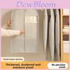 Modern Minimalist Clothing Dust Cover With Nonwoven Fabric For Bedroom Storage