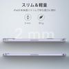 ESR iPad mini 7/6 Case (A17 Pro, 2024) 3 Stand Drop Protection Pencil Pro/USB-C Kickstand Case Clear
