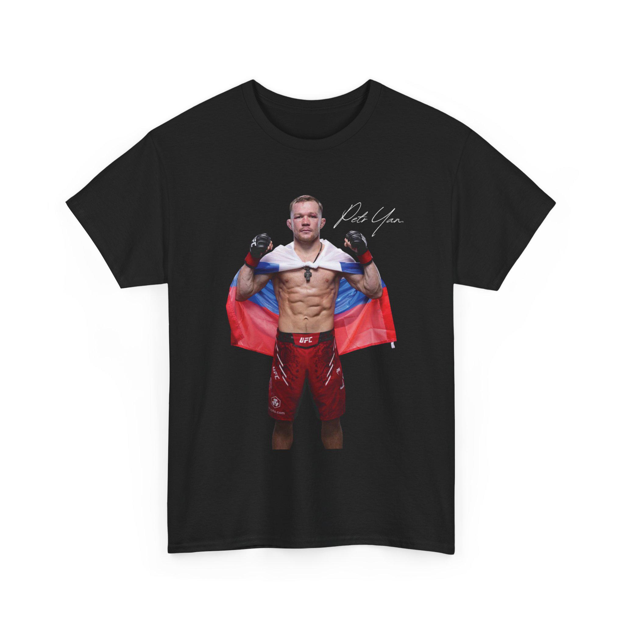 

2026 Summer UFC Petr Yan Fighting Graphic Tshirt Women Sports Cotton Short Sleeve Loose Leisure Fitness Shirt Unisex 4XL