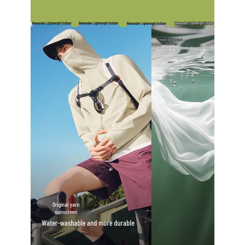 Beneunder Men s Lightweight UV Protection Jacket