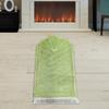 Muslim Prayer Rug Embossing Decorative Lightweight Unique Cushion Flannel Carpet Floormat for