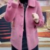 Imitation Lambswool Coat Women's Autumn and Winter New Thick Mink Fur One Western-style Coat