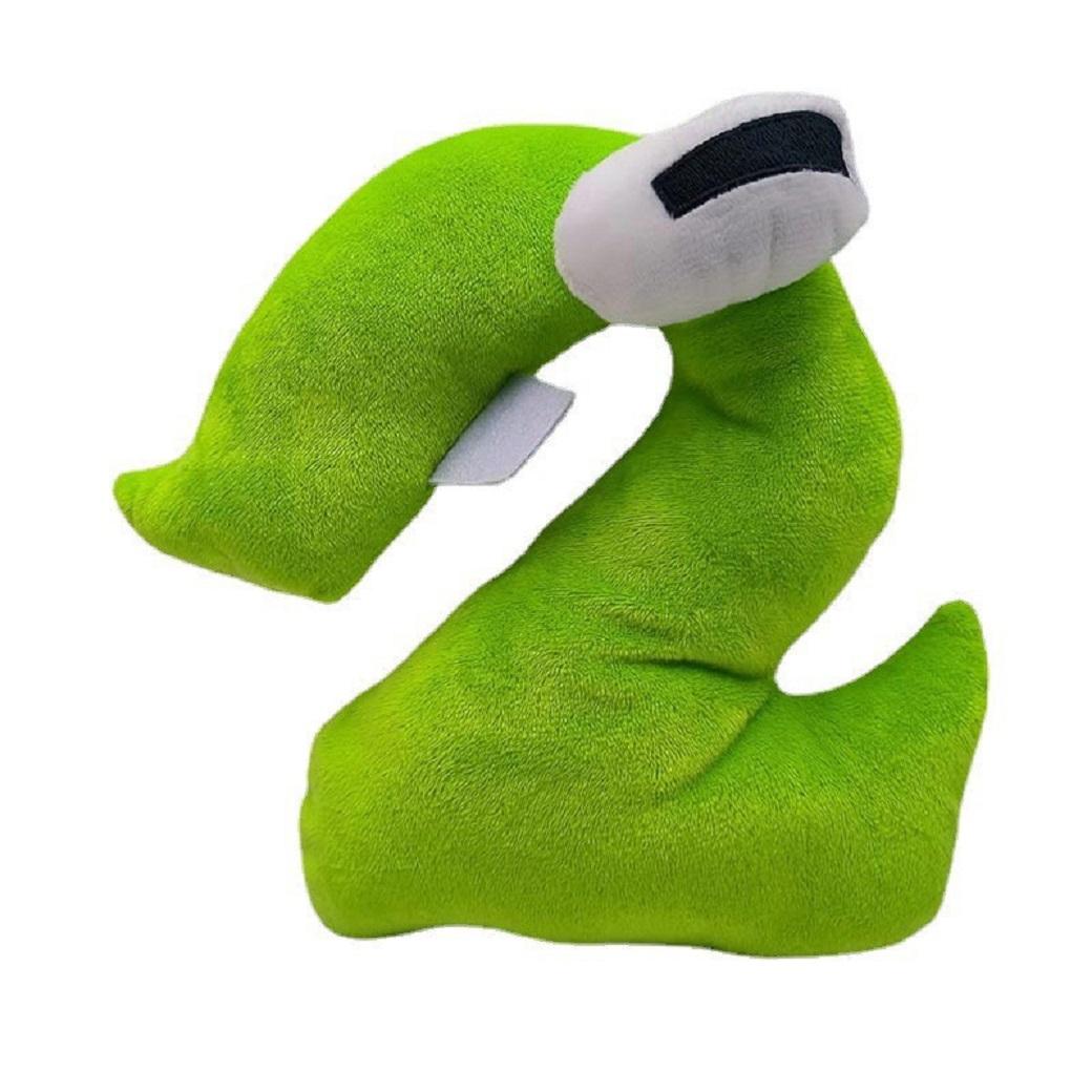 10 Sets 0-9 Getal Lore Pluche Speelgoed Karakterpop Kawaii Knuffeldier Alfabet Lore Pluche Speeltjes Voor Kinderen Educatieve Cadeaus
