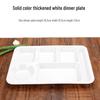 A5 Melamine 4-Compartment Meal Tray