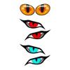 Simulated Eye Car Body Stickers Scratch Concealer Flexible Adhesive Decoration For Vehicle And Doors