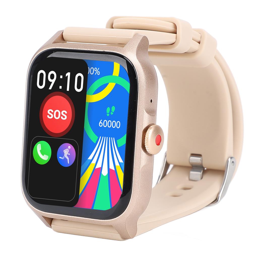Smart Watch for Men Women 1.85 Inch Full Color Touchscreen IP68 Water Resistant Sleep Monitoring