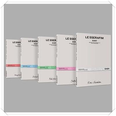 LE SSERAFIM 3. Mini-Album Lucerafim - [EASY] (COMPACT Ver.) (Koreanische Version) (5 SET)
