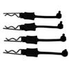 4Pcs 1 10 RC Car Clips Pins Universal Car Shell Bolt Latch Clip Replacement Model Car Shell Accessory