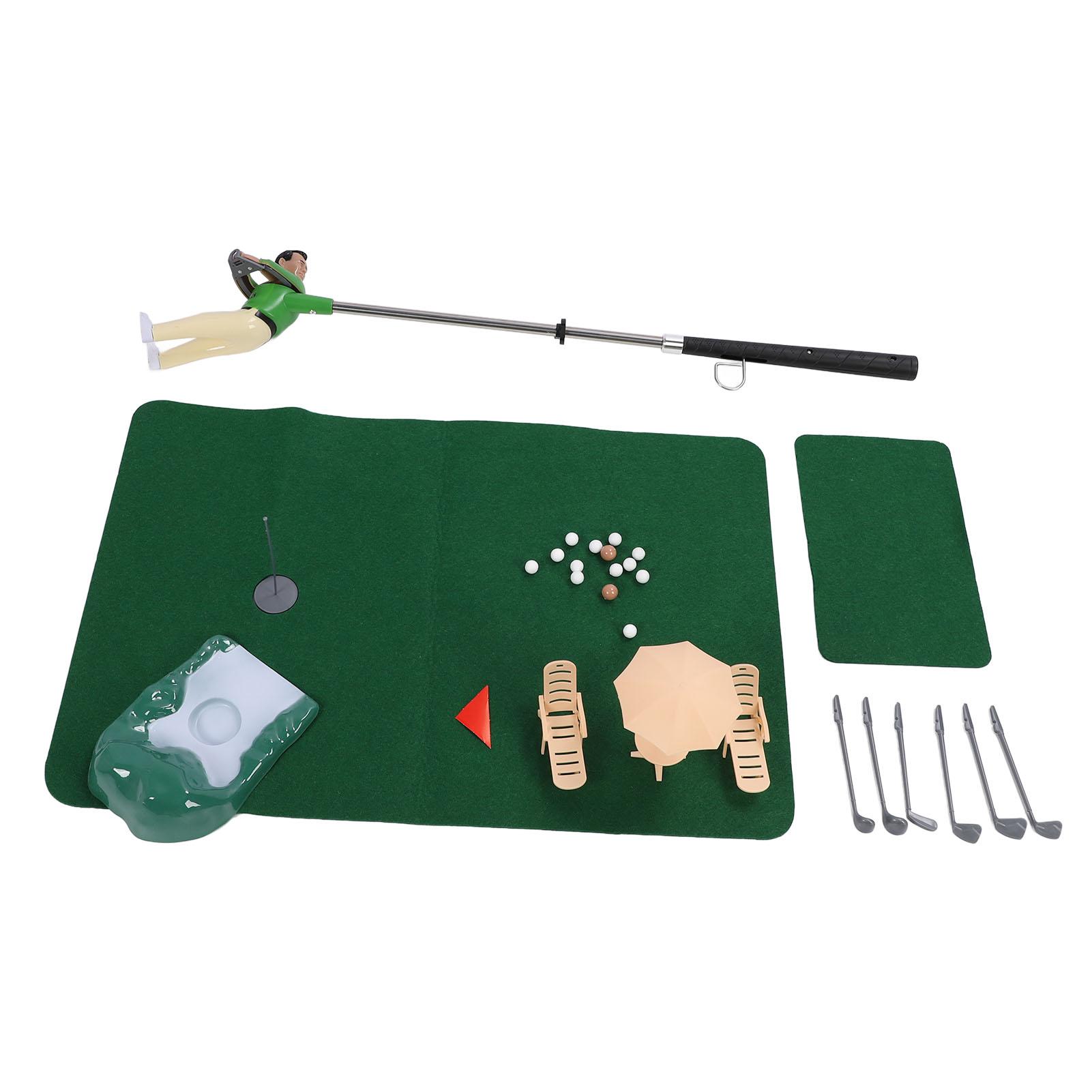 

Игрушки для мини-гольфа Координация движений глаз и рук Симпатичные мини-гольфисты Взаимодействие родителей и детей Веселая игра в гольф Игры