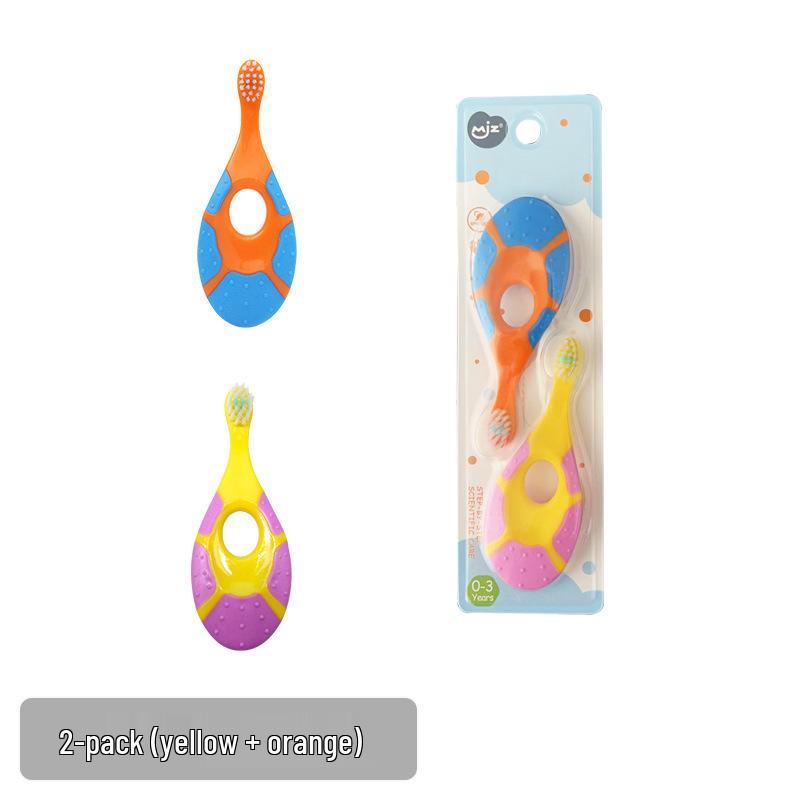 Baby Soft Bristle Toothbrush for 0-3 Years: Gentle Training for Deciduous Teeth