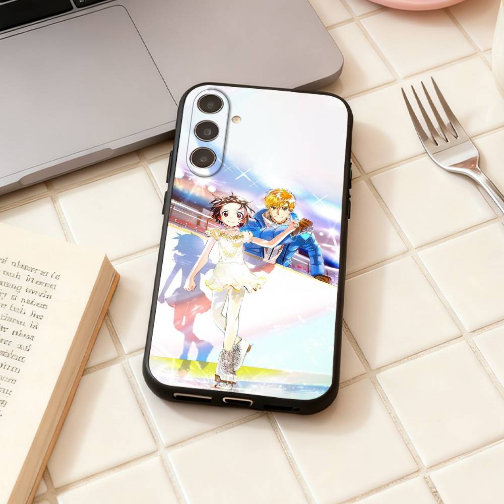 Medalist Anime Inori   phone Case For Samsung Galaxy A73,A72,A71,A70,A53,A52,A51,Others Soft Black Shell