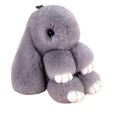 plush bunny keychain