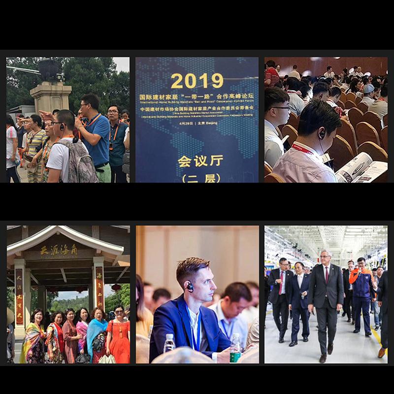 1Pcs 3.5Mm Listen Only Earpiece Headset Earphone For Radio Tour Guide System F4510A