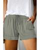 Azura Exchange Elastic Waist Drawstring Pocket Shorts