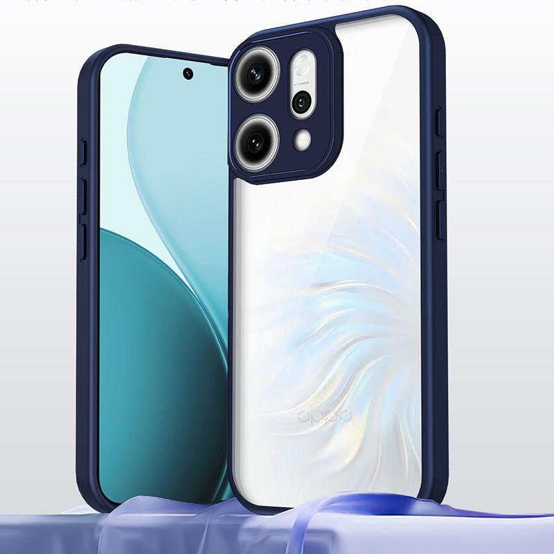 

Прозрачный силиконовый чехол для Oppo Reno 14 Reno14 14F 13 13F F FS 12 12F 11 10 11F Pro PC Задняя панель TPU Бампер Противоударный чехол для телефона OPPO Reno14 F