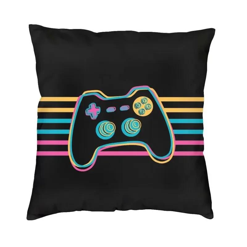 Luxury Just One More Game Cushion Cover Polyester Video Game Gaming Gamer Throw Pillow Case Home Decor