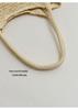 2026 Lazy Style Large Straw Woven Tote Bag for Beach Vacations