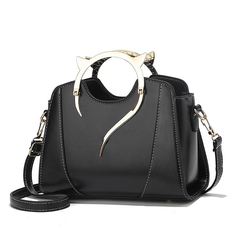 Chic Contrast Color Splicing Design Ladies Handbag, Stylish Multi-purpose Top Handle Shoulder Crossbody Casual Bag For Weekend Outings