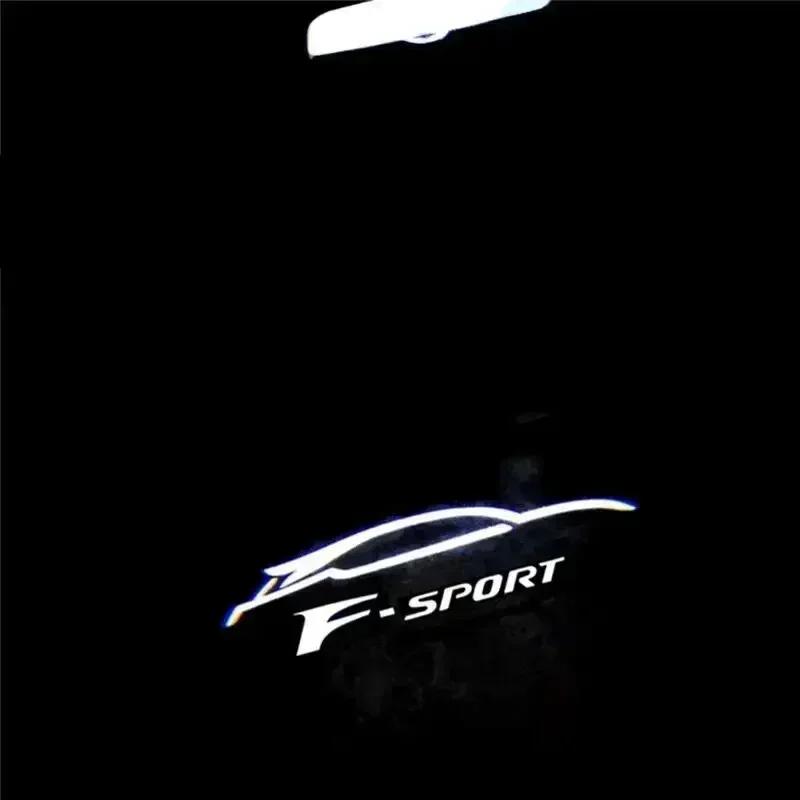 

2PCS Car Badge Door Projector HD Welcome Light Accessories For Lexus RX ES GX LS LX IS GS RC UX Series ES200 ES250 ES260 300 2PCS
