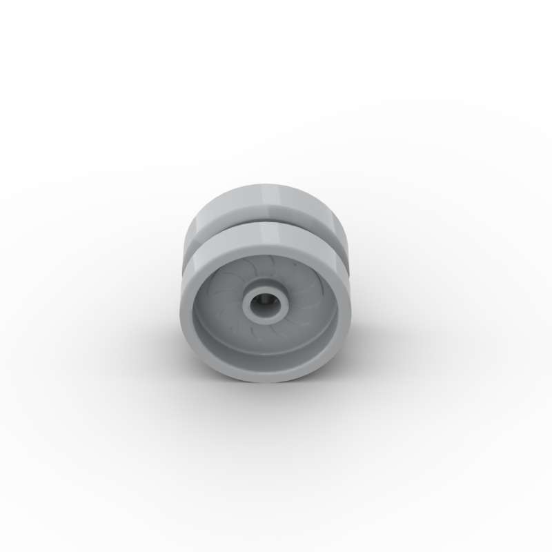 MOC 10 PEÇAS 18976 Roda 18 X 12 Com Furo para Eixo Blocos de Construção Para Pneu de Carro Veículo Tijolos Partícula Brinquedo Para Presente de Aniversário de Crianças