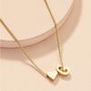 Simple Fashion Love Letter Bracelet Retro Adjustable Alloy Letter Bracelet Women Hand Jewelry Accessory