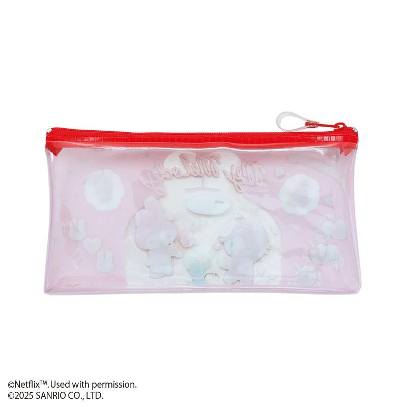 Sanrio Netflix MY MELODY & KUROMI My Melody Clear Pen Case Japan NEW