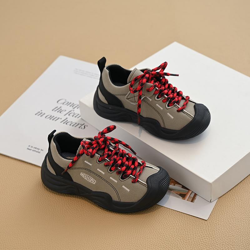 Girls' sports shoes autumn new girls outdoor mountain ugly cute shoes boys hiking children's shoes Korean version
