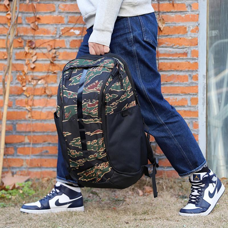 Nike Polyester Backpack Regular Unisex Black Casual BA5555-010