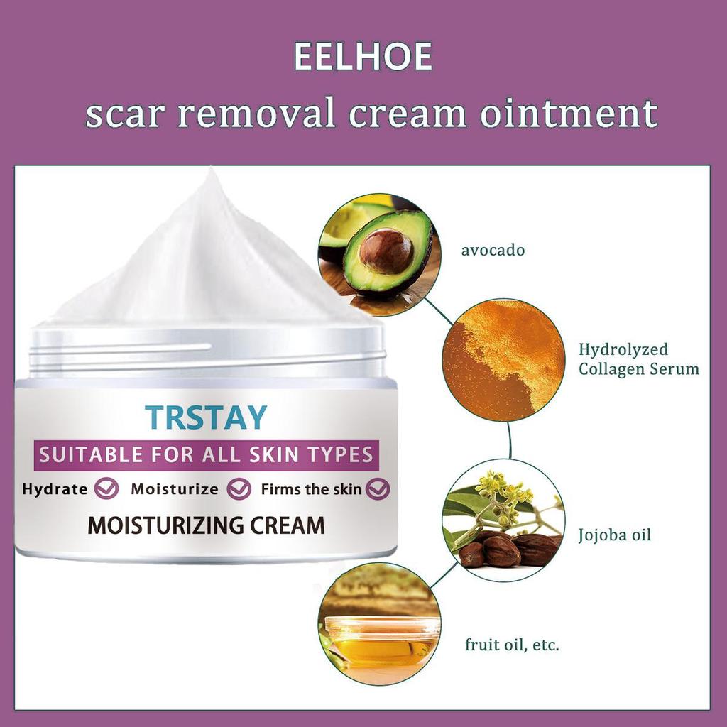 Smoothing Skin Stretch Mark Cream, Gentle and Non-irritating, Smooths Wrinkles and Fades Fine Lines