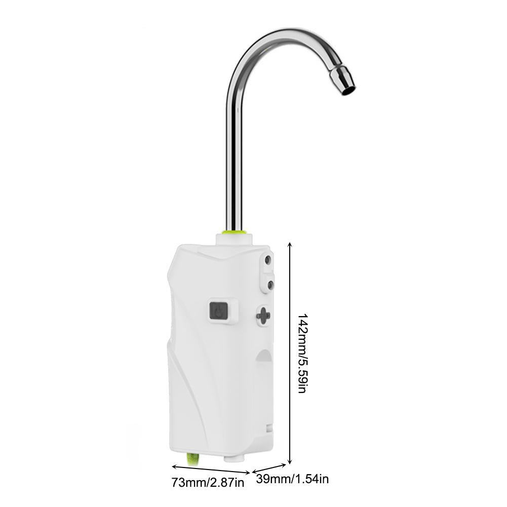 3 in 1 Hand-Washing Fishing Gear Portable Smart Induction LED Light 2600mAh Automatic Water Suction Device for Outdoor Fishing