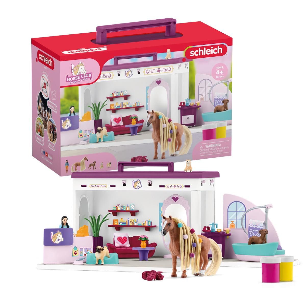

Салон домашних животных Schleich Horse Club 42614