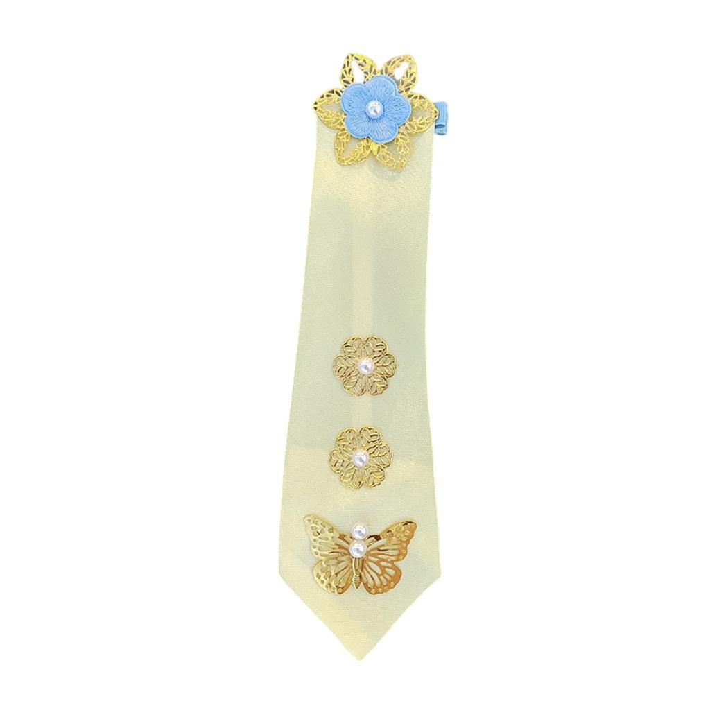 Traditional Korean Yanji Headband For Women Soft And Breathable Butterfly Decors Hairband For Cultural Event Daily Wear