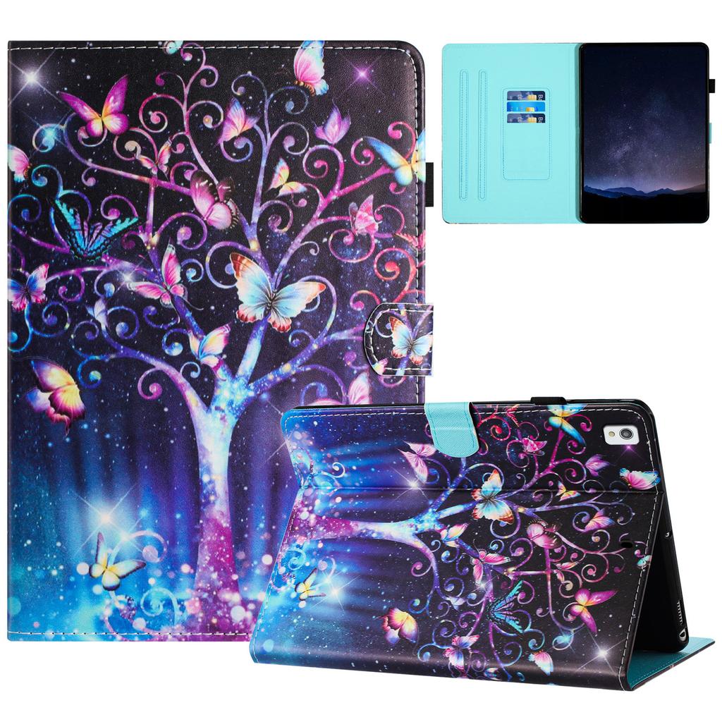 For Ipad 10.2 (2021)/(2019)/(2020/Pro 10.5-Inch (2017)/Air 10.5 Inch (2019) Tablet Case PU Leather Stand Cover