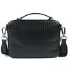 Great Dunhill Shoulder Bag Roller Gas Top Handle Bag calf leather 2way bag black Used