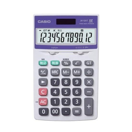Casio 12-digit tax calculation just type JH-12VT-N