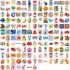 150-Piece Aesthetic Combo Cartoon Stickers - DIY Decorative Decals for Phone Cases, Water Bottles & Notebooks