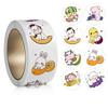 100-500pcs Cartoon Animal Stickers Children's Stickers Kindergarten Inspirational Little Red Flower Reward Roll Stickers