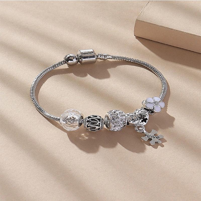 Fashion Multi-Element Rhinestone Beaded DIY Bracelet Jewelry
