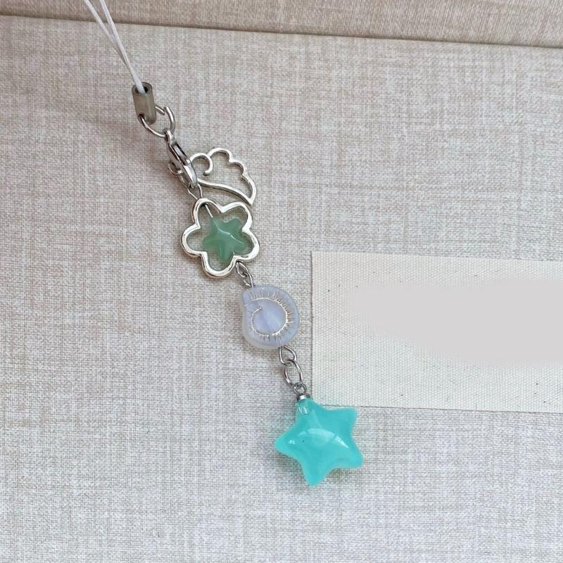 Contemporary Jelly Star Keychain Offering a Soft Touch and Portable Feel for Personalize Styles Stylish Outfits