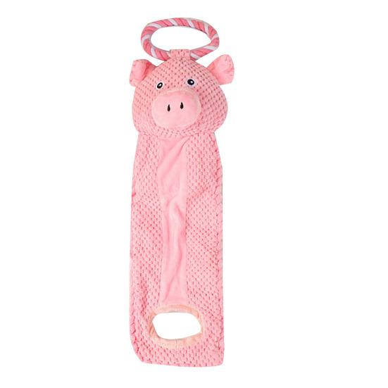 

Плюшевая собака-животное Интерактивная игрушка Начиненная свинья Кролик Обезьяна Птица Перетягивание каната Игрушка от скуки для собаки Пищащая собака Для прорезывания зубов Чистящая Жевательная розовый