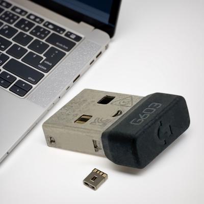 Wireless Mouse Adapter Stable Connection Easy To Use Plug-Play Bluetooth-compatible Dongle Receiver for Logitech G603