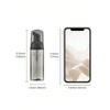 3pcs 60ML Travel Foam Pump Bottle- Clear Plastic Container, Refillable, With Dispenser Pump For Face Wash, Eyelash Shampoo