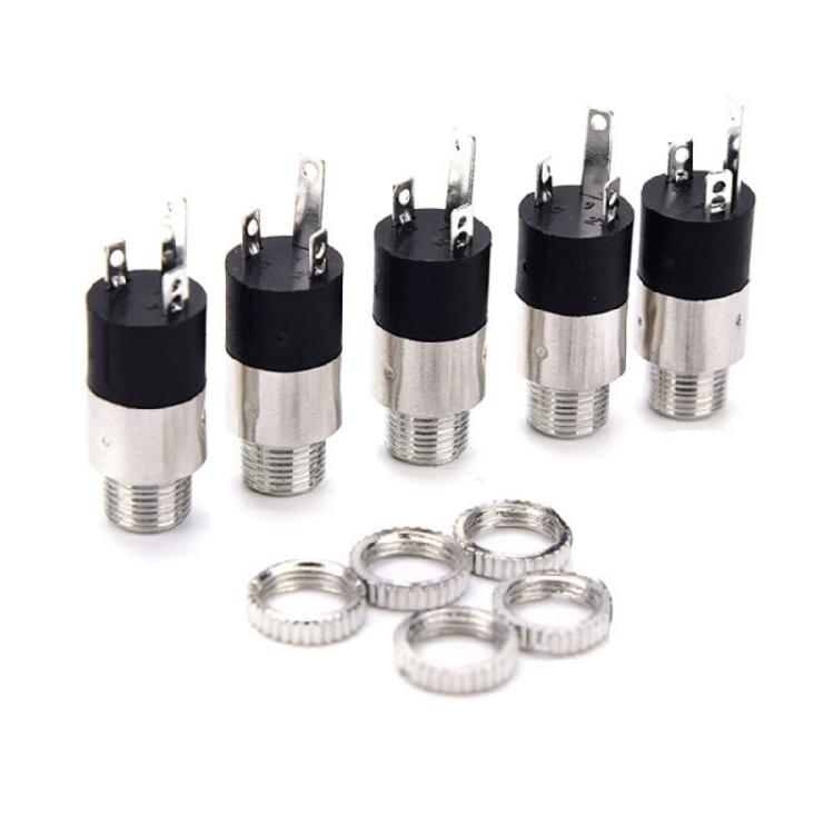 Heavy Duty 3.5Mm Headphone Socket 3.5Mm Stereo Female Socket Gold Plate Contacts for Clear Signal Transmission