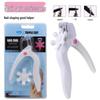 Nail Art U-Shaped French Cut Crystal Gel Extension Clipper