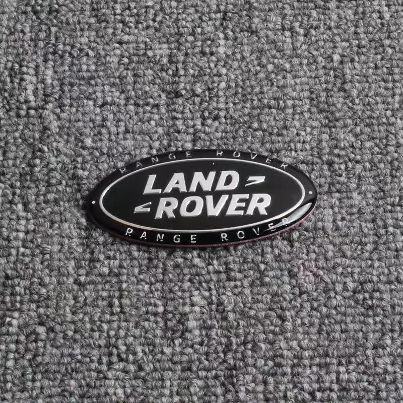 3D Car Front and rear Emblem Badge Sticker For Land rover SVR Discovery Velar Evoque Freelander Range Rover L322 car accessories FG7