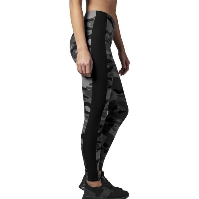 Leggings - Urban Classics - CAMO Stripe - Stretch-Fit - Confortable - Femme