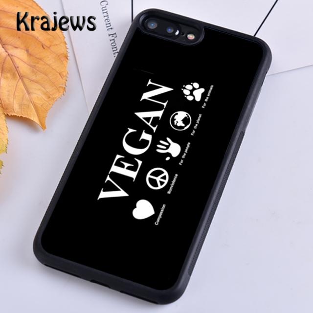 

Мягкий чехол для телефона Krajews VEGAN VEGGIE для iPhone 14 5S 6S 7 8 plus X XR XS 11 12 13 pro max Samsung Galaxy S21 S22 ultra Samsung S22ultra