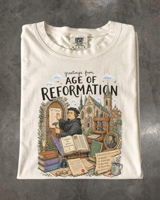 Reformation T-Shirt, Protestant Reformation History Gift, History Teacher Tee