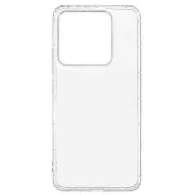 For Xiaomi 14T Transparent TPU Cover Phone Case Airbag Protection (Big Rear Lens Hole)